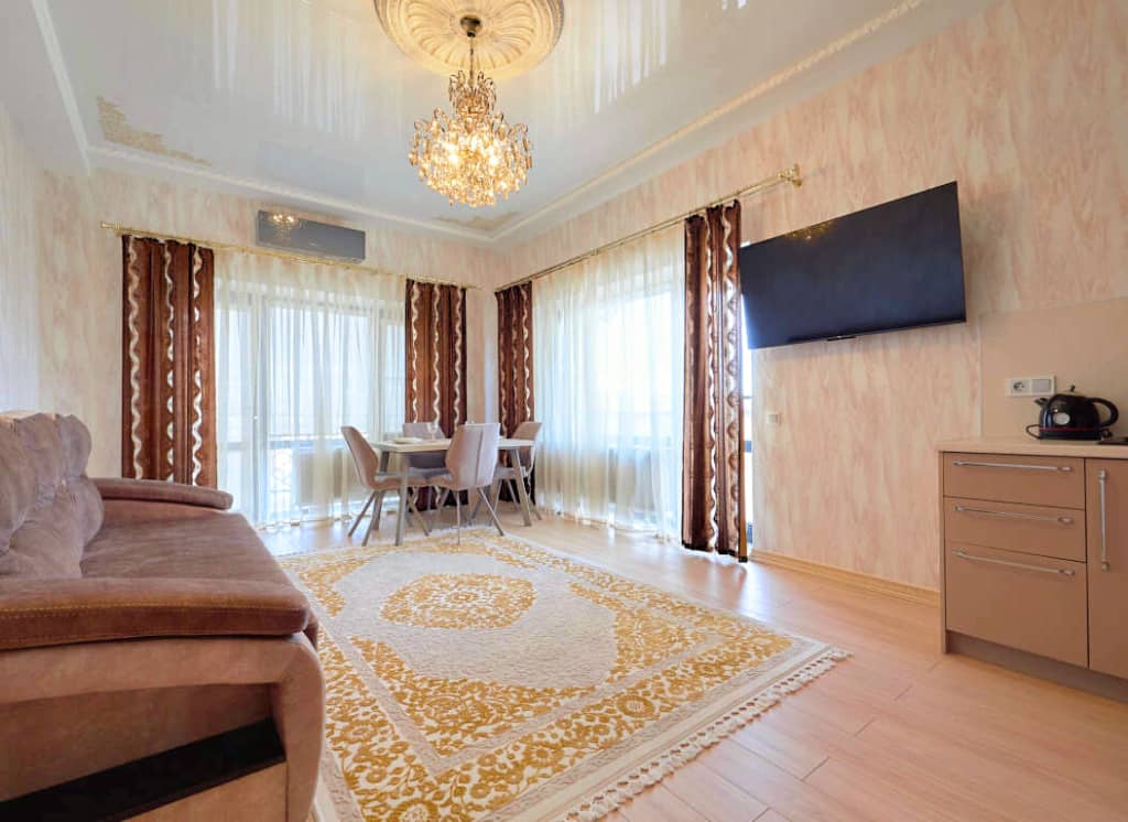 Апартаменты Green Park 91 с террасой: фото 4