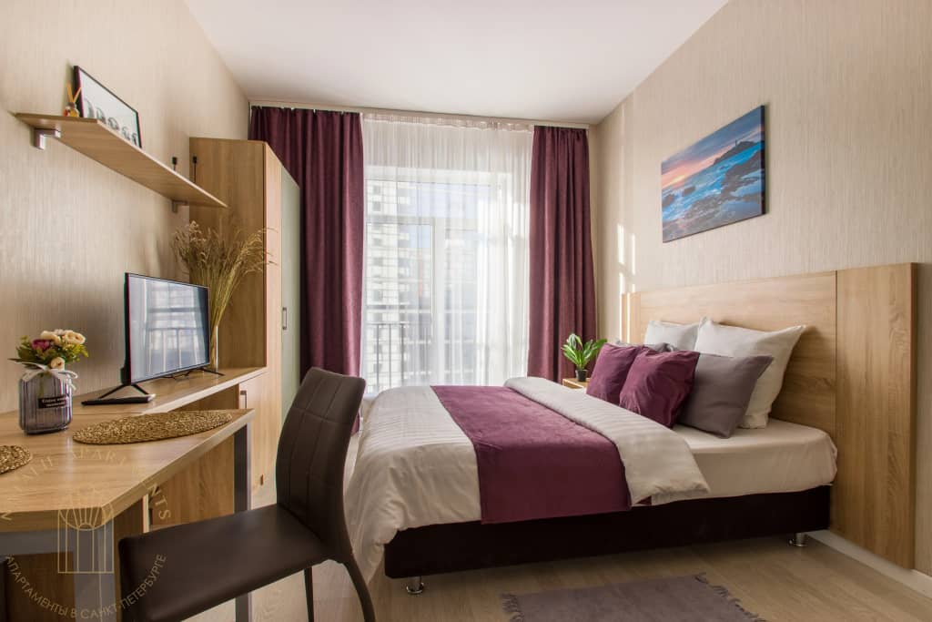 Апартаменты Студия Natalie Apartments Пулковское шоссе 14с6: фото 6