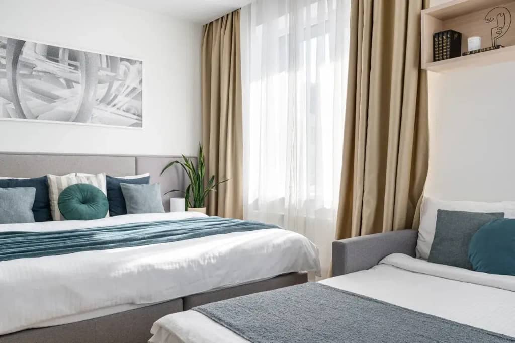 Апартаменты Family Apartment с панорамным видом на город: фото 5