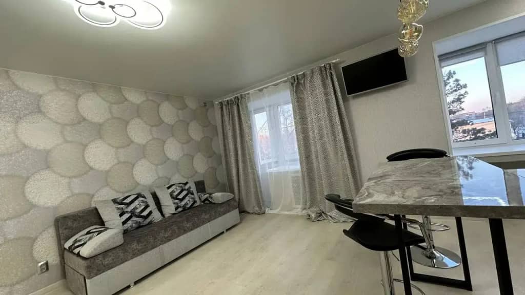 Квартира Студия 2чел ApartLand у ДрамТеатра, АСЗ, Первостроителей Центр: фото 6