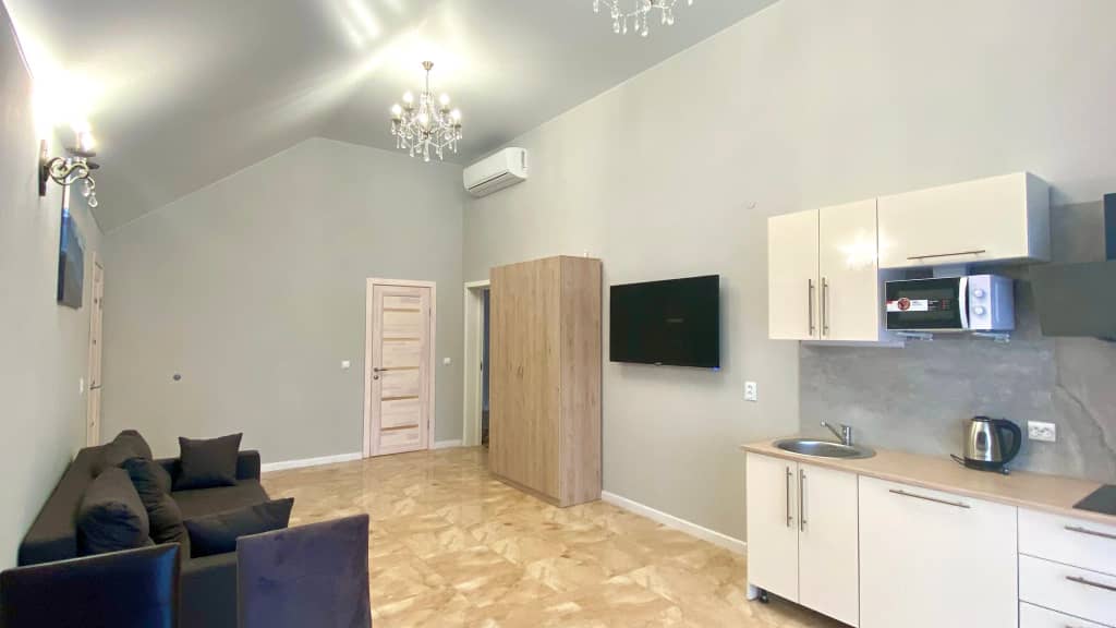 Апартаменты ApartMari Шикарные двухкомнатные апартаменты рядом с морем: фото 5
