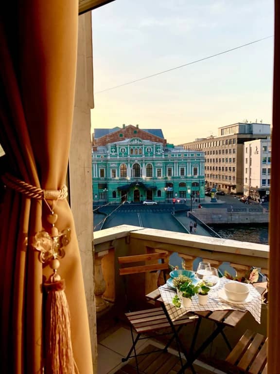 Апартаменты с балконом и видом на реку: фото 4