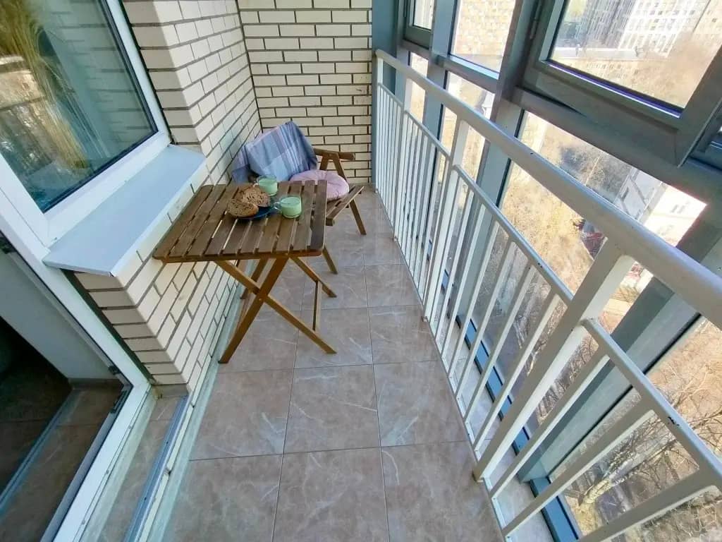 Апартаменты Студия Комфорт с Балконом Lesnaya: фото 4