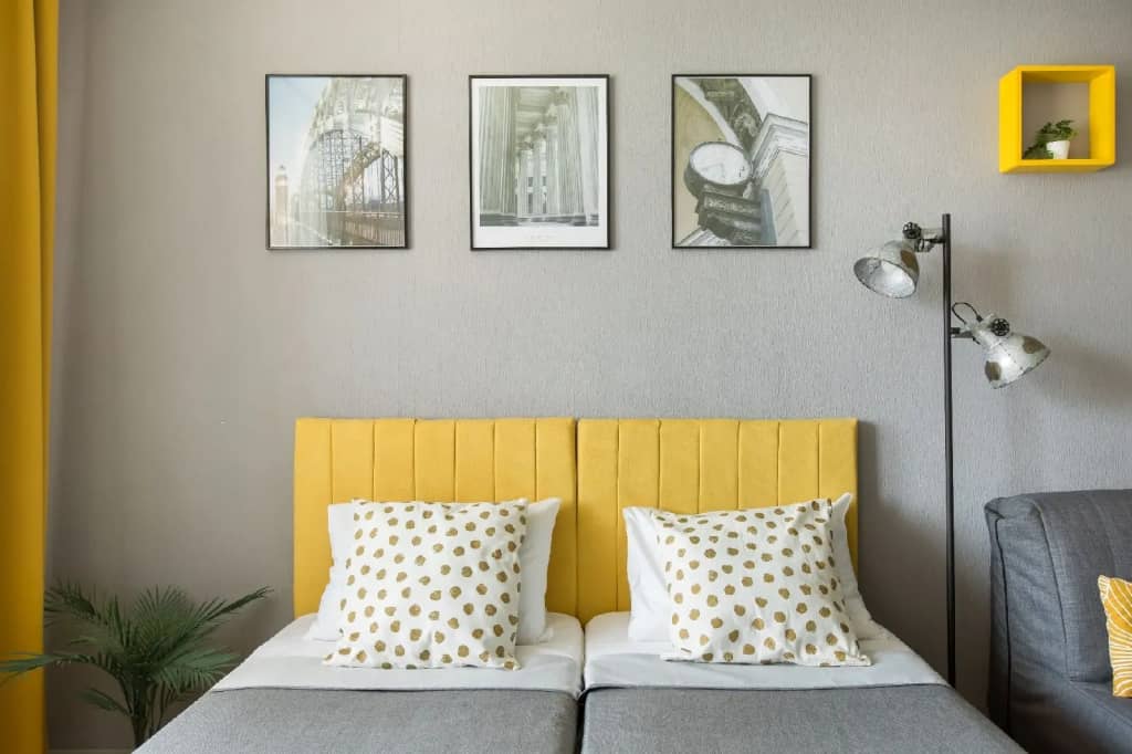 Квартира Yellow Apart рядом с Метро Ладожская: фото 5