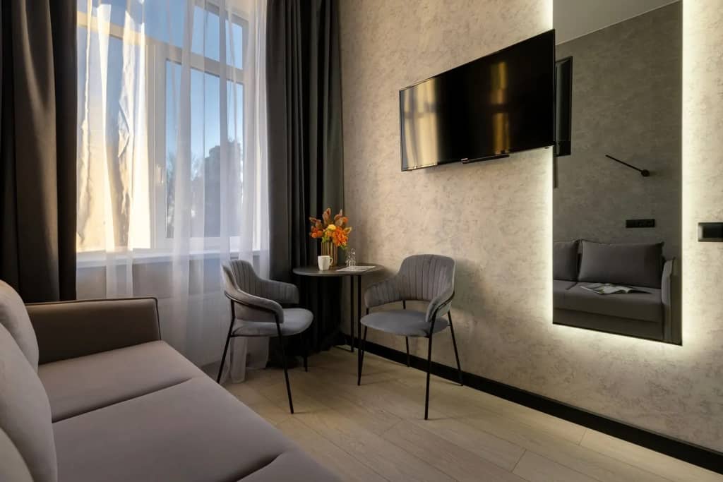 Апартаменты Park Side Cтудия с Диваном: фото 7