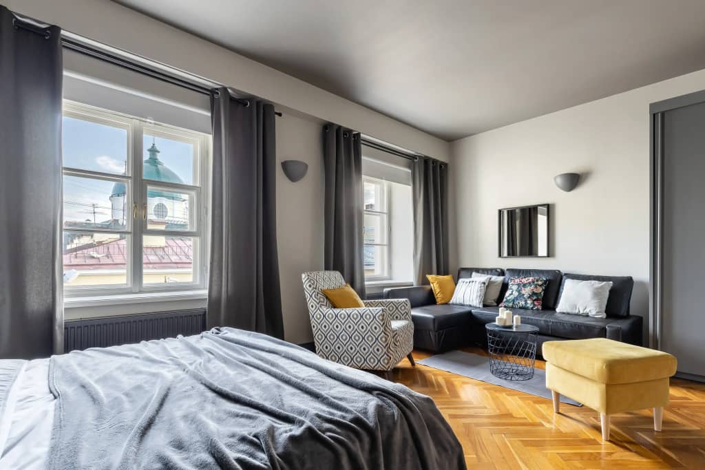 Апартаменты Двухуровневые Little Italy 140 кв.м с видом на собор: фото 6