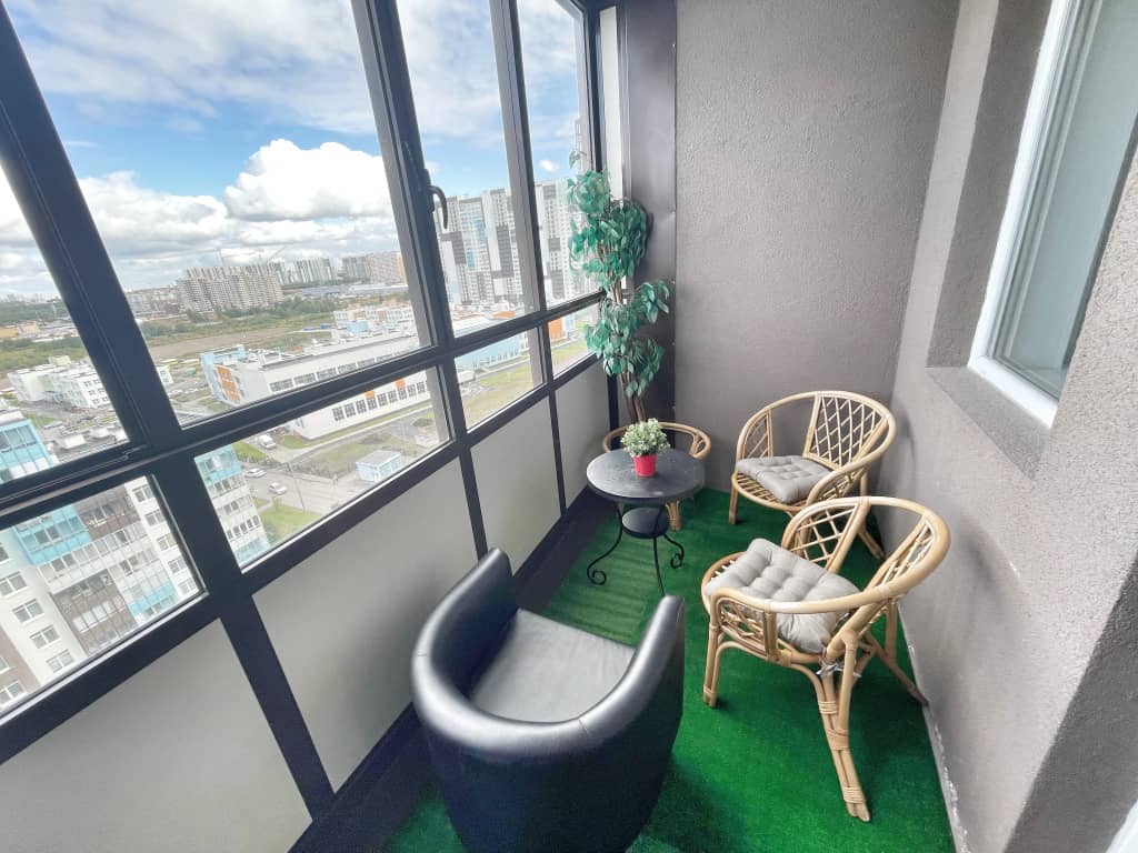 Апартаменты Cozy studio Комендантский 71: фото 7