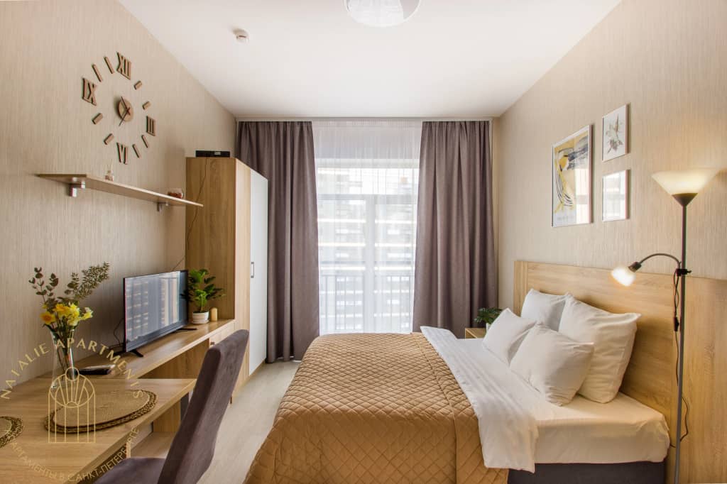 Апартаменты Студия Natalie Apartments Пулковское шоссе 14с6: фото 6
