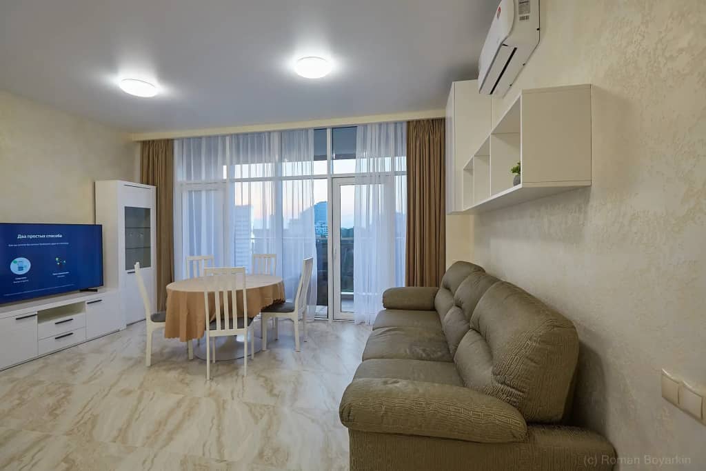 Апартаменты Svetlana Park Lux, 12 этаж, 4 Комнаты: фото 7