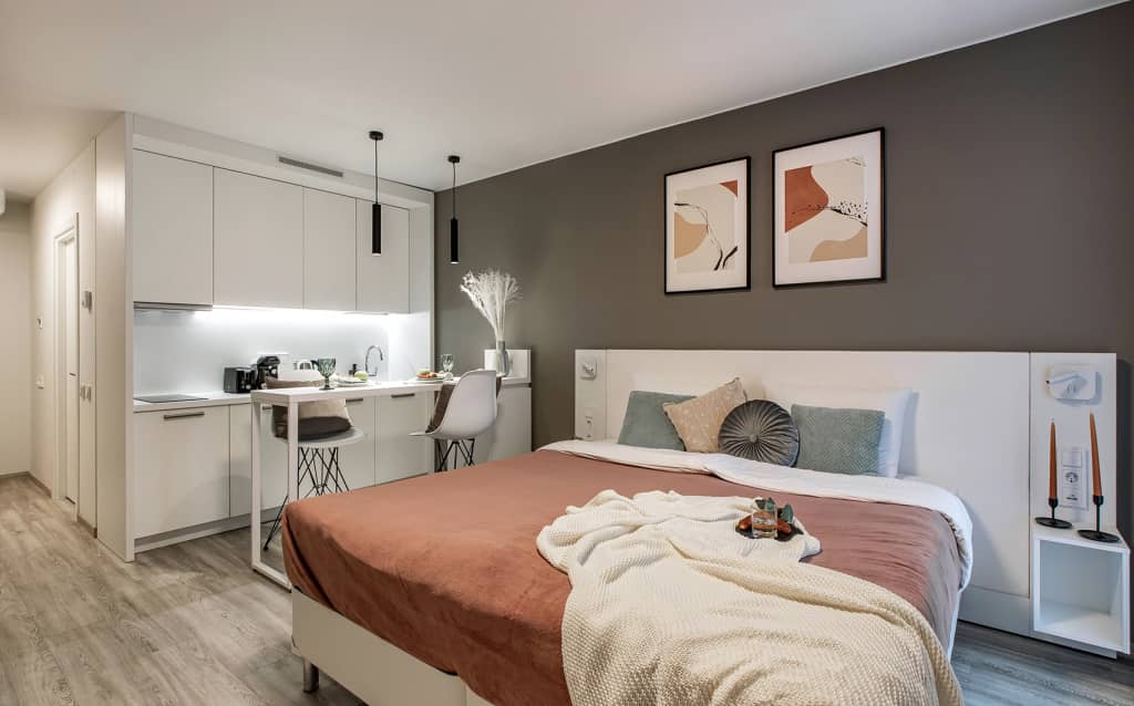Апартаменты Студия Cozy у Метро Бухарестская: фото 5