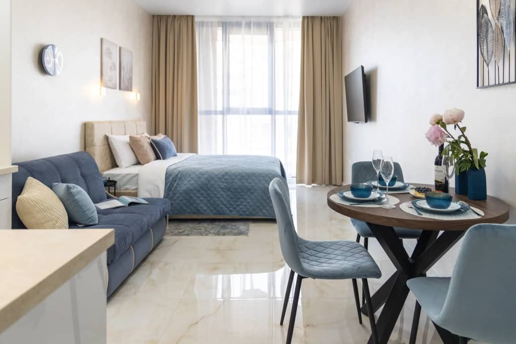 Квартира Апартамент-студия с видом на море Apart Zelenogradsk: фото 7