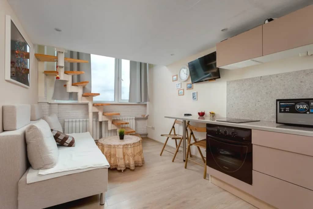 Апартаменты Двухуровневые с Видом на Город OpenHouse24 Medvedkovo Premium: фото 5