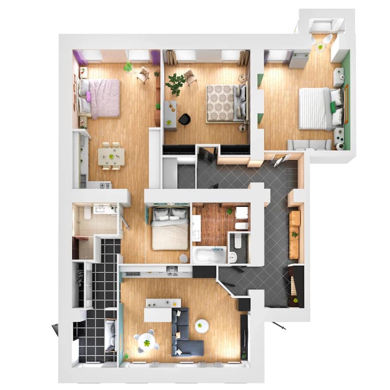 ⋆Minin Apartments⋆ у канала Грибоедова 200м2: фото 6