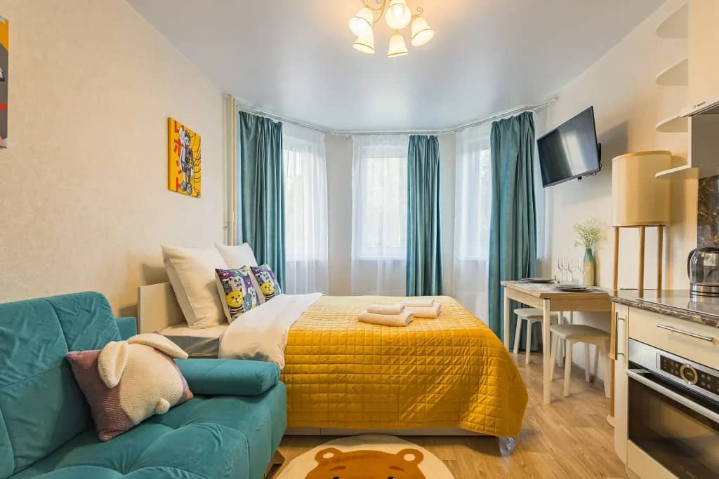 Апартаменты Уютная и светлая квартира: фото 6