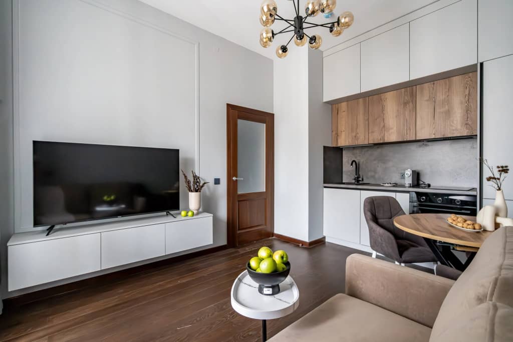 Квартира Nut на Манчестерской Satin home: фото 6
