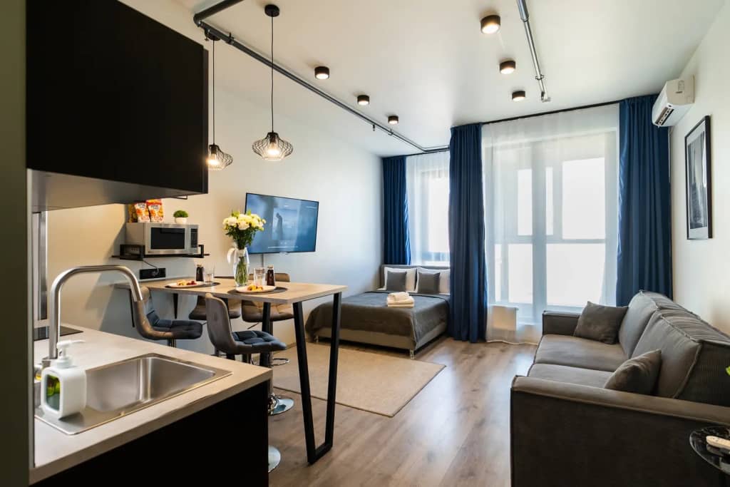Апартаменты Lalapart Brooklyn четырехместная в ЖК Лайнер: фото 5