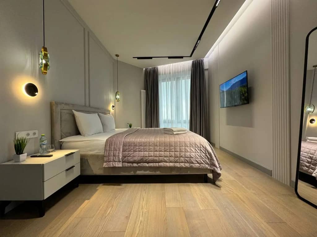 Апартаменты Lalapart Modern classic с видом на город у метро Дмитровская: фото 6