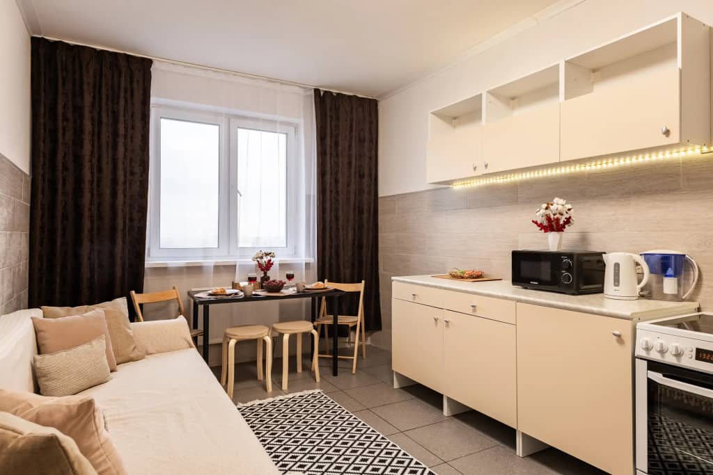 Квартира Уютная Natali Apart у метро Академика Янгеля: фото 4