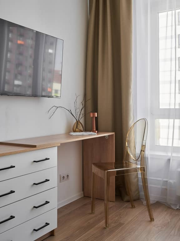 Апартаменты  Pudra Room Уютная Евродвушка: фото 7