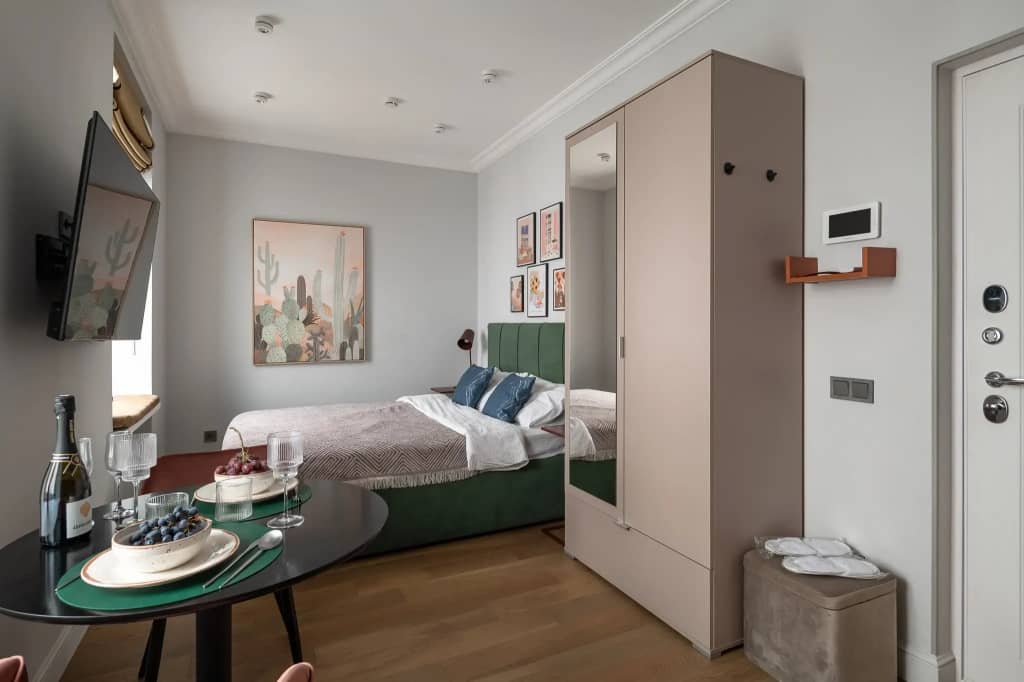 Апартаменты Green Studio около метро Маяковская: фото 4