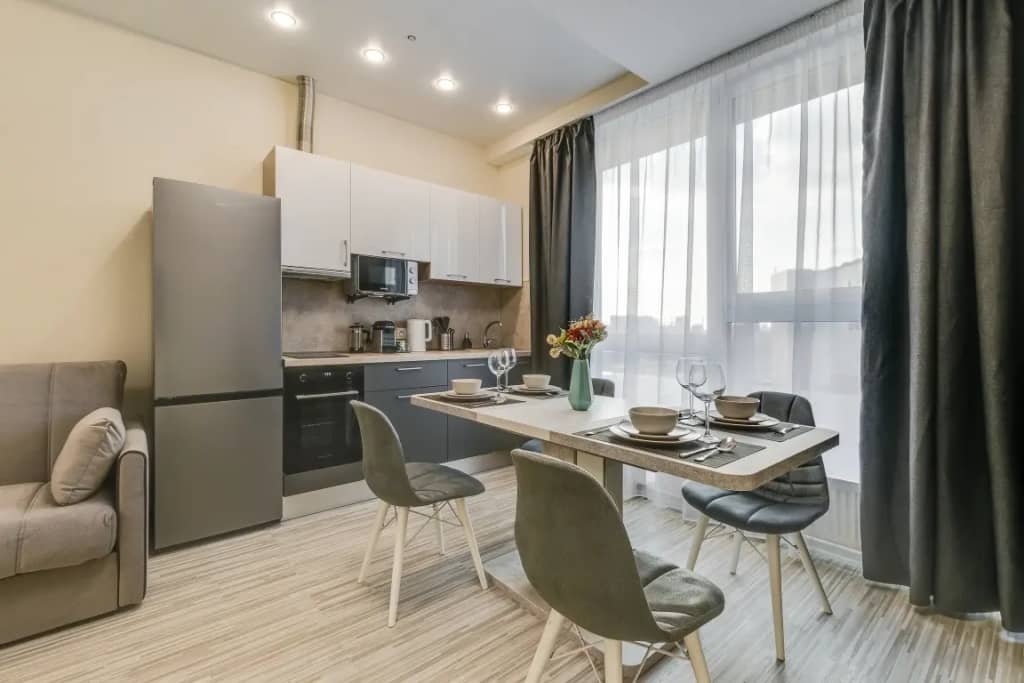 Апартаменты с Видом на Город Business Apartments на Ходынском: фото 5