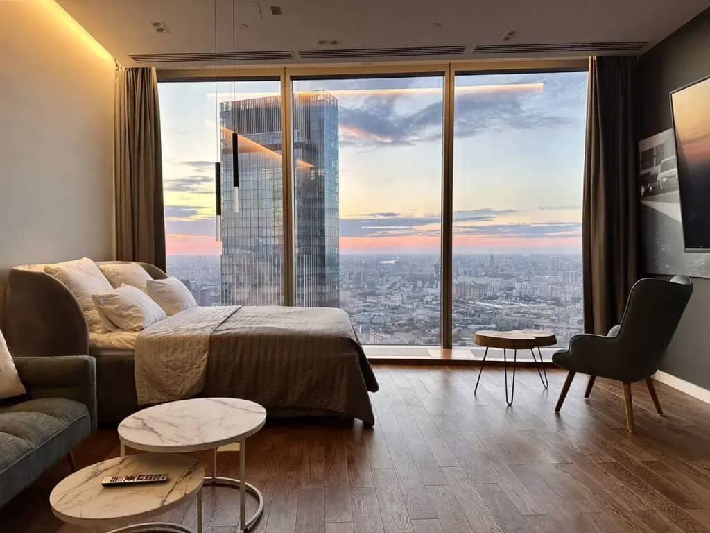 Квартира студия нa 77 этaжe башни Федерация Bоcток: фото 5