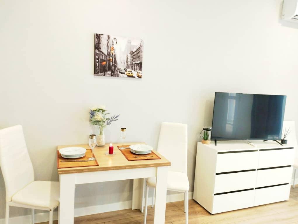 Апартаменты Студия с кроватью Stay Home в ЖК САМОЛЁТ: фото 4