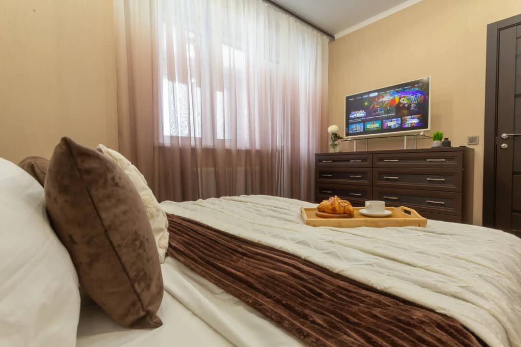 Апартаменты Атмосфера - Люкс с Wi-Fi  5G,  Smart-TV и кондиционером: фото 4