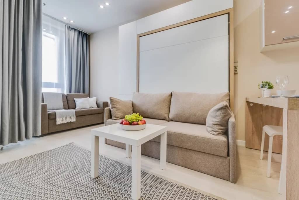 Апартаменты Премиум с Балконом и Видом на Город Business Apartments: фото 7