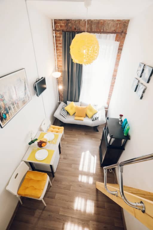 Апартаменты Двухуровневая студия LOFT 2: фото 7