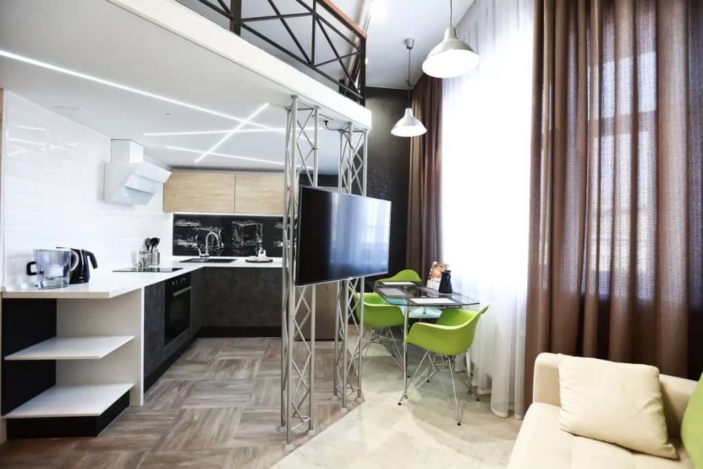АПАРТАМЕНТЫ REHOME24 Студия 4 на 24 этаже: фото 6