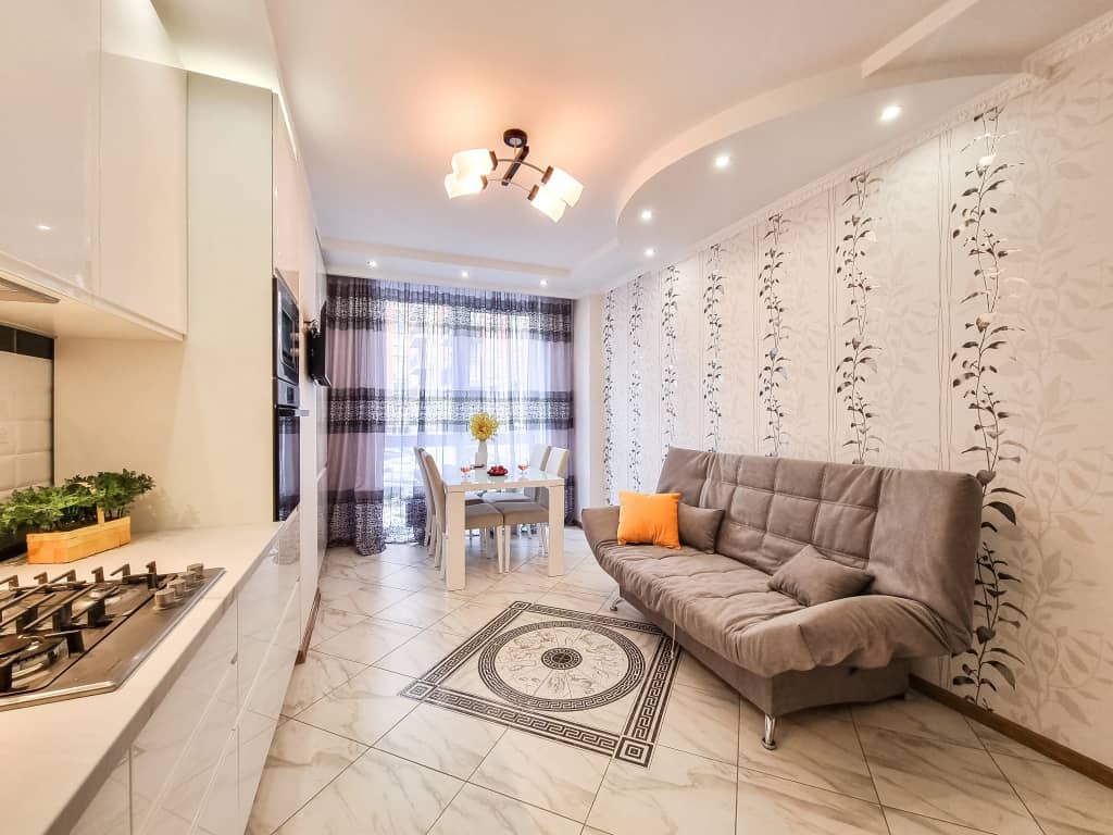 Апартаменты LovelyHome39 Двухкомнатные у Бастиона Грольман: фото 4