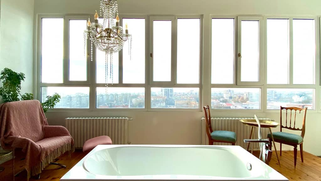 Апартаменты ApartMari Уникальный Люкс с видом на город: фото 7