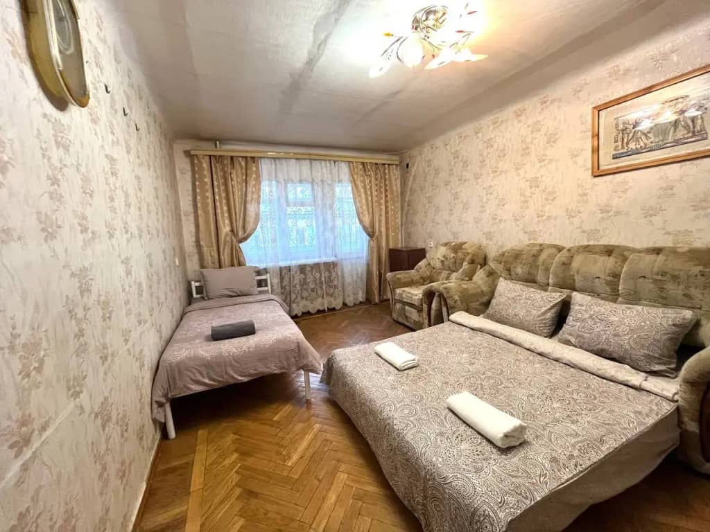 Квартира Двухкомнатные в Центре Калуги для Непривередливых Гостей: фото 4