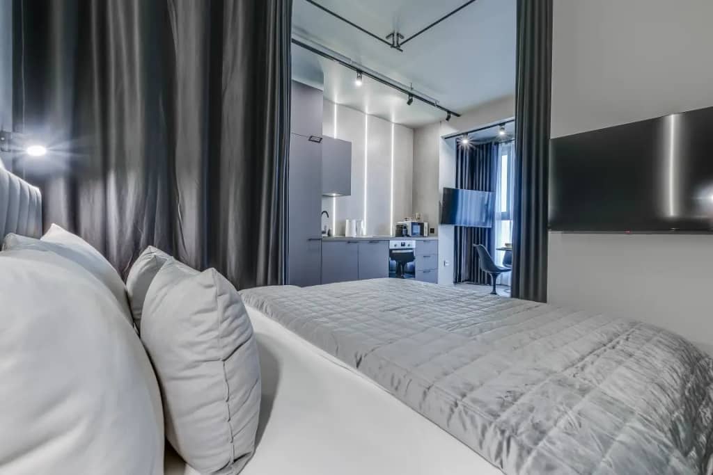 Апартаменты Однокомнатные Улучшенные с Красивым Видом Business Apartments: фото 5
