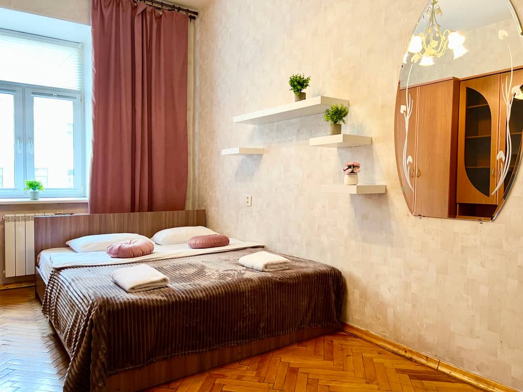 Квартира трехкомнатная на Апраксином переулке Гости Дома: фото 6