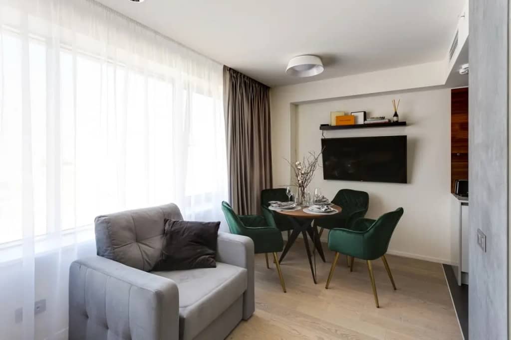 Апартаменты Видовая Green студия Smart Host: фото 7