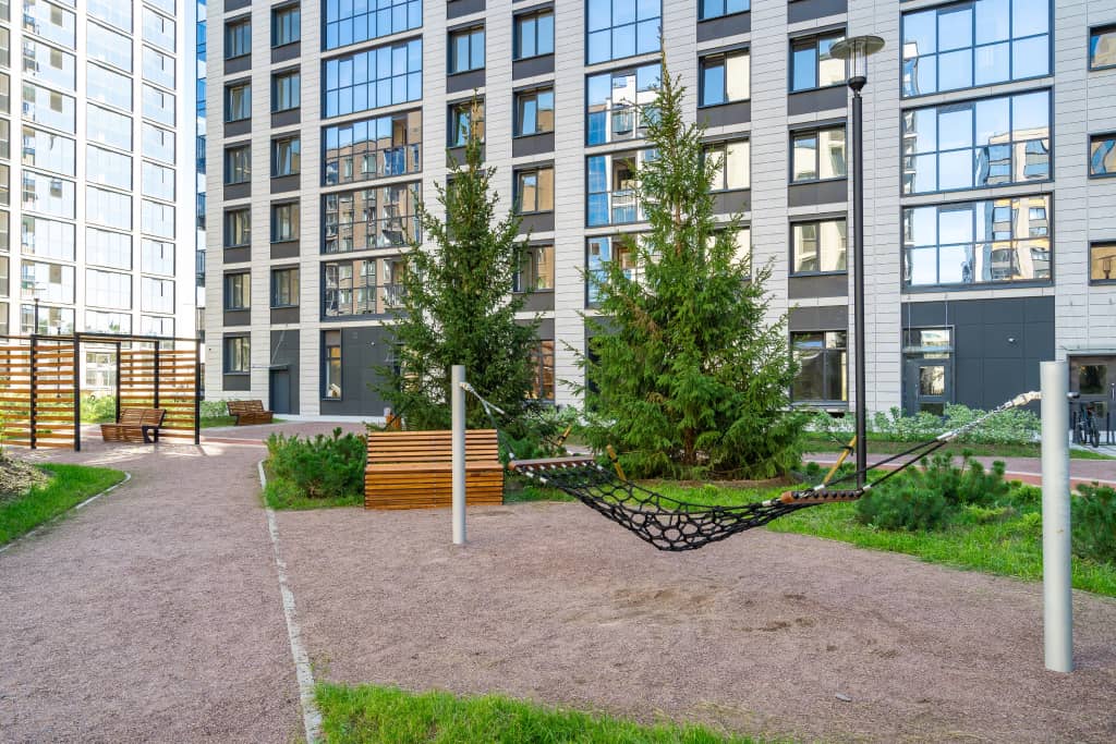 Апартаменты GLOBALSTAY. Стильная 1-комн квартира в новом ЖК Панорама у Парка Сосновка: фото 7