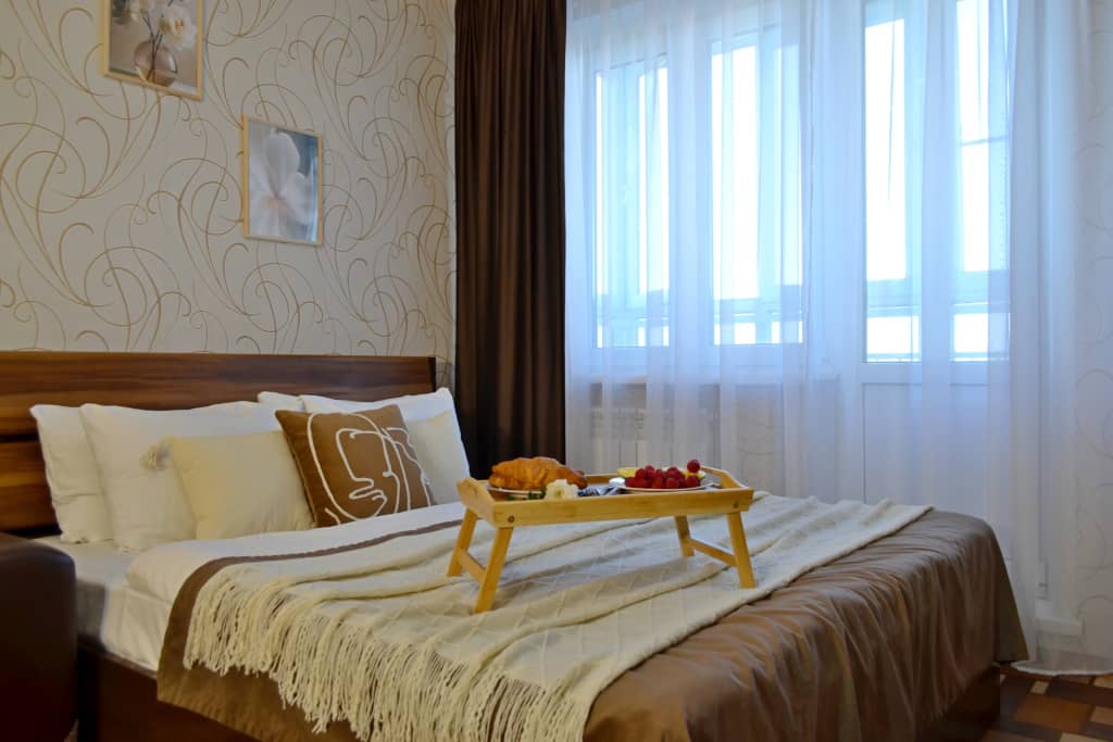 Апартаменты Атмосфера - Центр, Wi-Fi 5G,  Smart-TV и кондиционер: фото 5