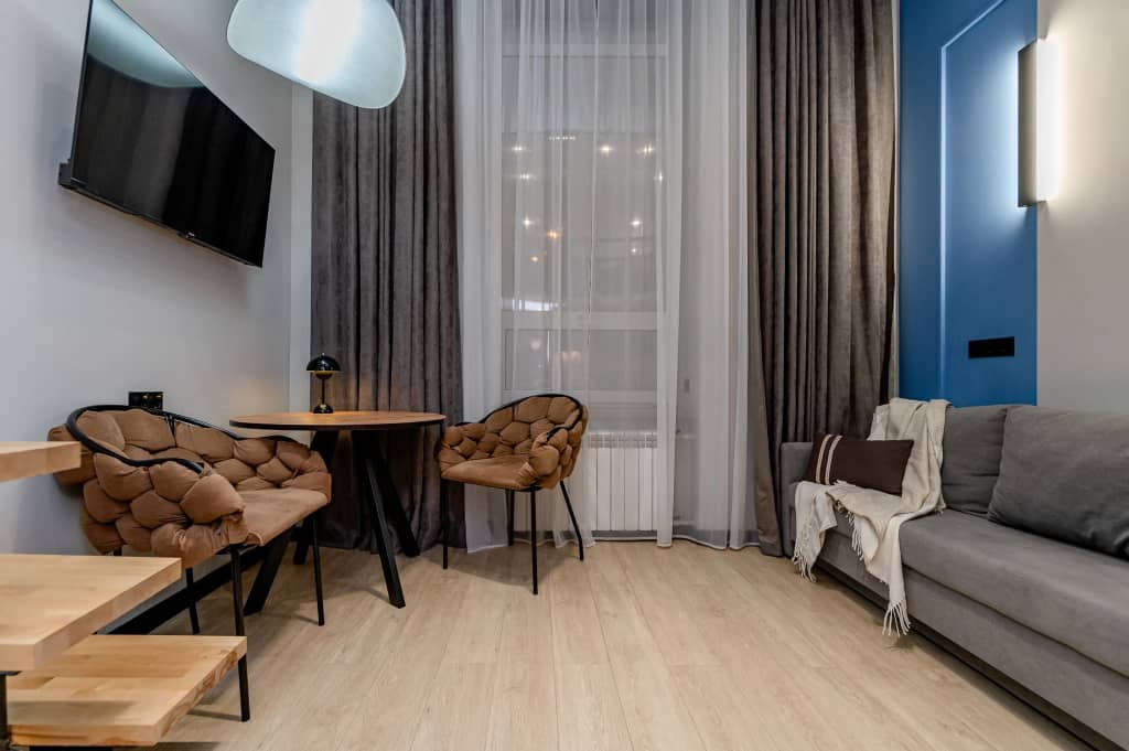 Апартаменты Эстетская студия Zen Home со вторым этажом: фото 6