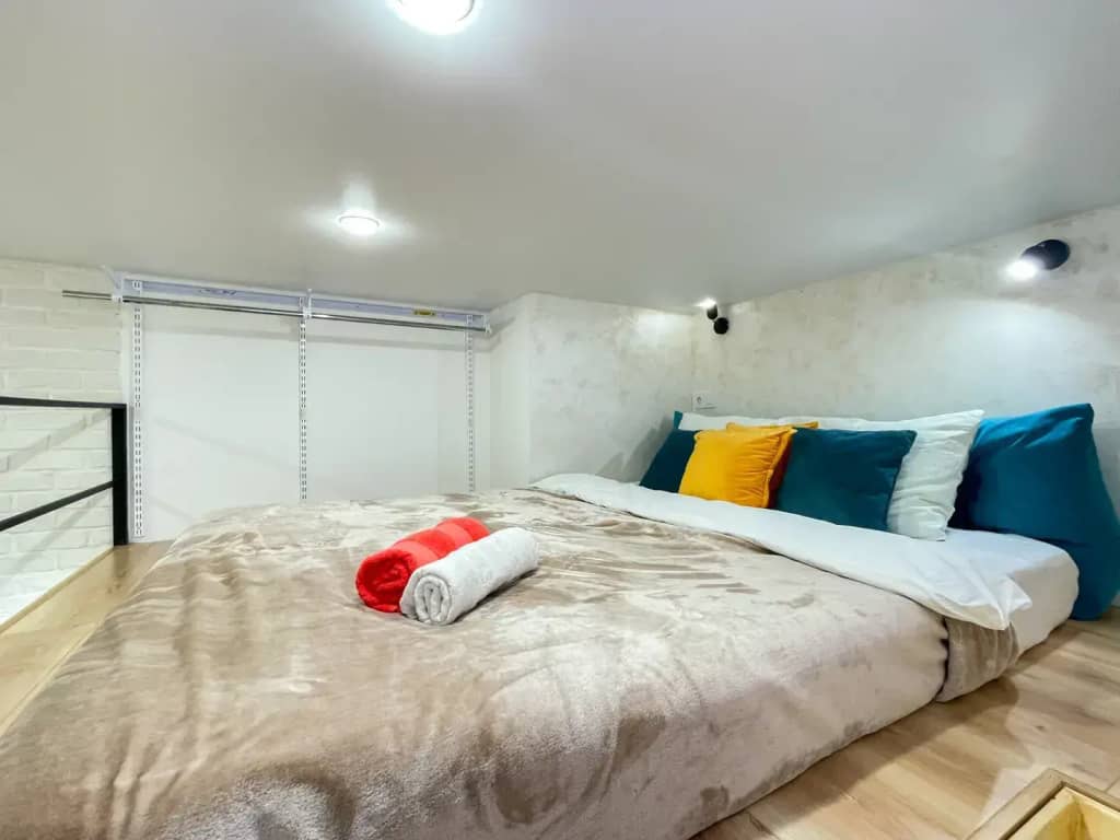 Квартира двухуровневая возле метро Рязанский проспект Dayker City Apartments: фото 7