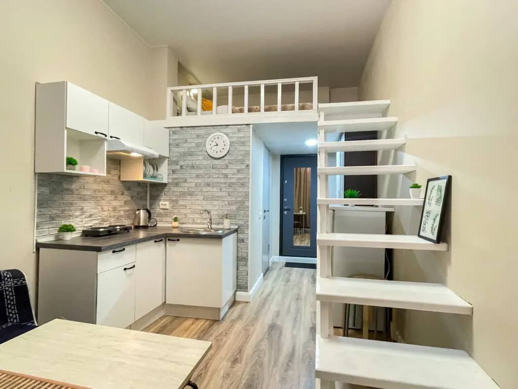 Квартира двухуровневая возле метро Рязанский проспект Dayker City Apartments: фото 5
