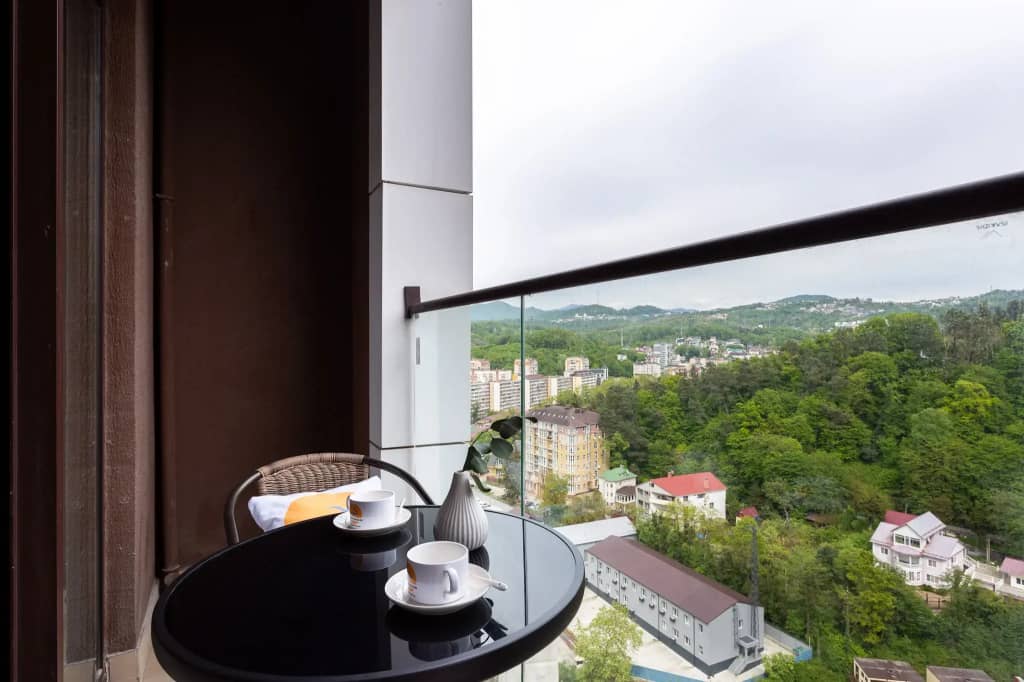 Квартира стильная с видом на горы Аллея 375: фото 5