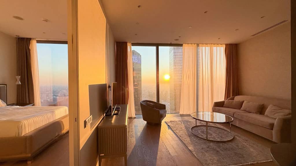 Апартаменты Москва Сити 75 этаж 2 комнаты: фото 6