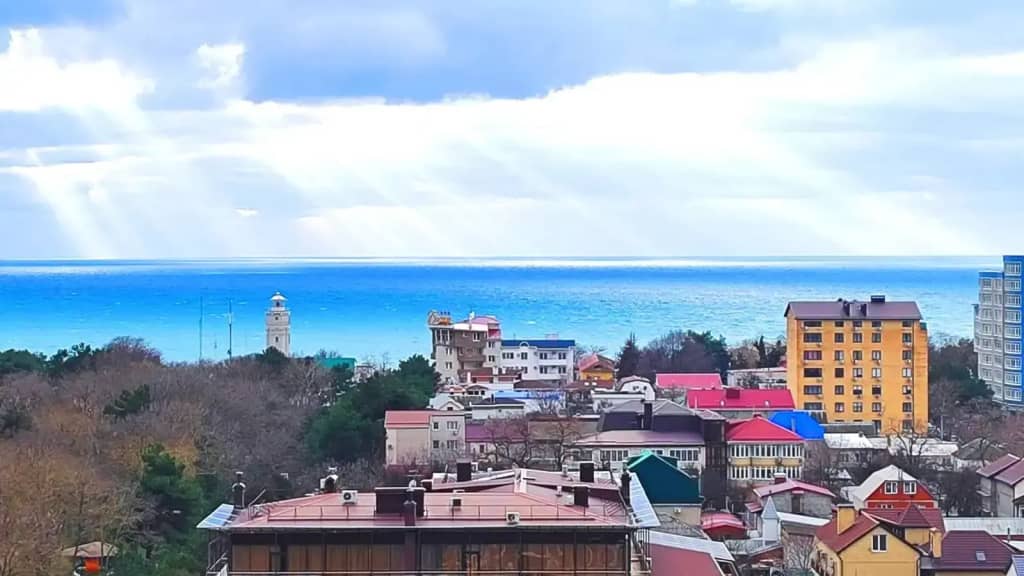 Квартира 1 комнатная квартира студия с видом на море: фото 4