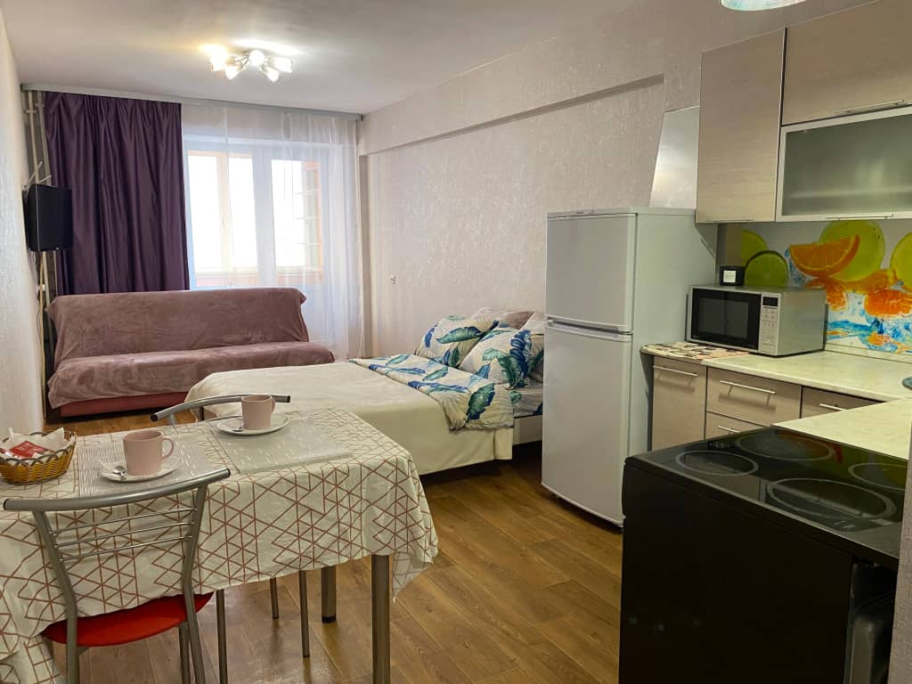 Квартира Irkroom c Видом на Ангару: фото 4
