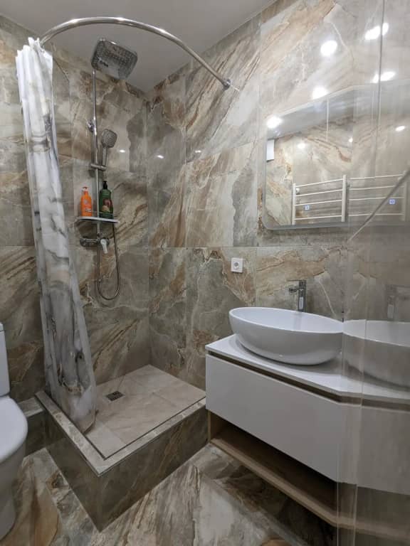 Апартаменты RentHome студия Роуз на Южном шоссе у ТЦ Амбар: фото 7