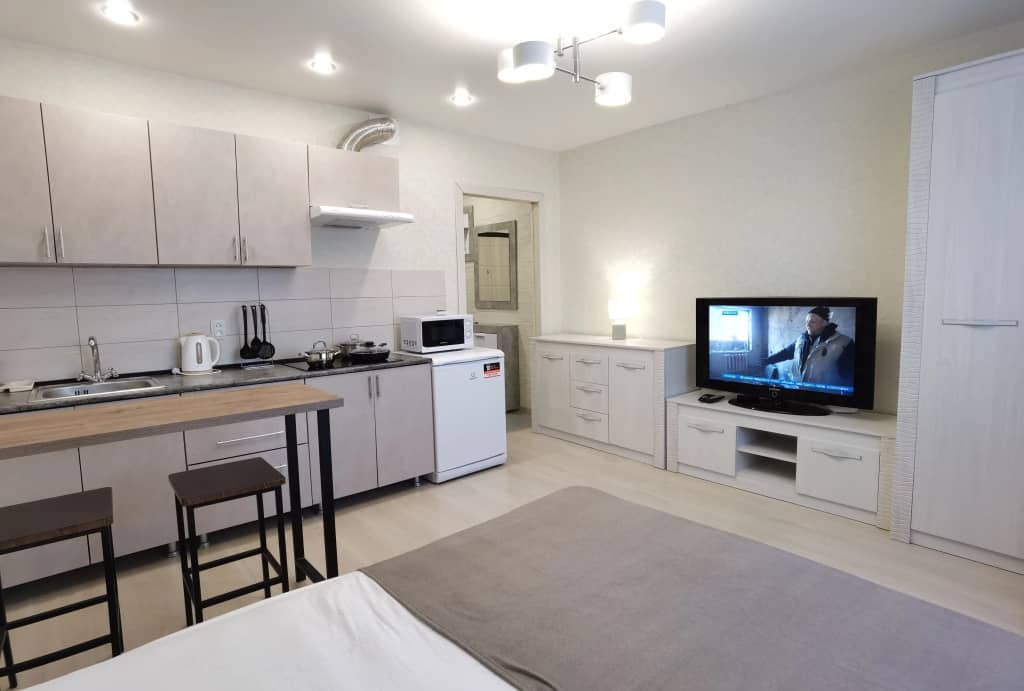 Апартаменты Уютная Cтудия на Хрустальной: фото 4
