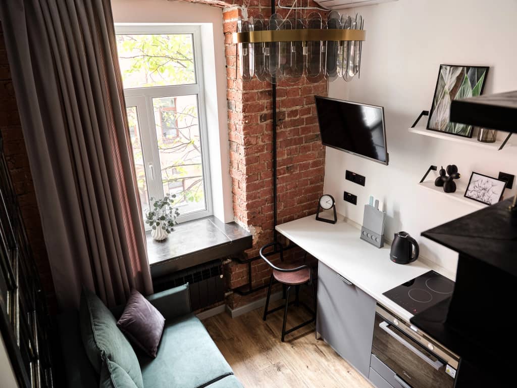 Апартаменты EasyGuest в стиле loft у метро Трубная: фото 4