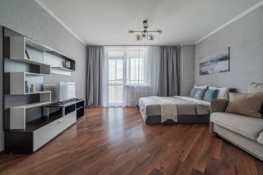 Апартаменты Двухкомнатные Sky Apart Рядом с Метро Чкаловская: фото 5